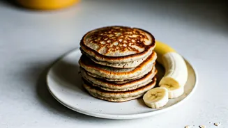 Ditch Maida: Try These 3-Ingredient Fluffy Banana Oat Pancakes