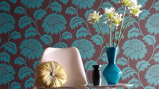 The Retro Pattern Decor Guide Includes Floral Wallpaper And Geometric Prints