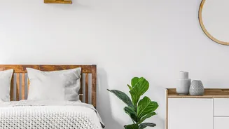 The Scandi-Farmhouse Decor Trend Puts Relaxed Rooms Without Visual Clutter In Focus At Home