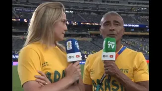 Romário sugere que Fernanda Gentil não entende de futebol, mas fatos contam outra história
