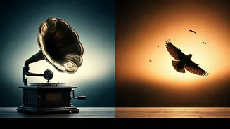 Optical Illusion Unveiled: Bird or Gramophone? Your First Glance Reveals Your Inner Confidence