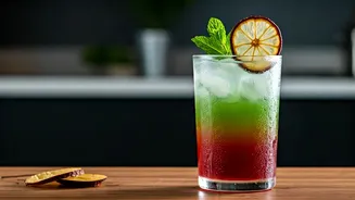 This Kokum Green Tea Mocktail Is Ruling Cooking Reels Now