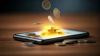 Buy Fractional Digital Gold Instantly Using Mobile Spare Change Apps