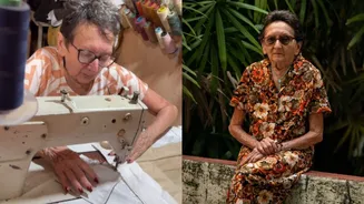 Mesmo após todo o sucesso de'O Agente Secreto', Tânia Maria voltou a vender tapetes