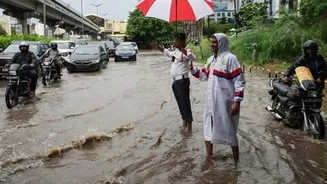 IMD issues yellow alert for Gurugram with heavy rain warnings