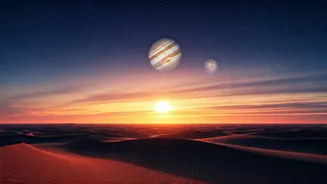 Western Horizon Hosts Epic Alignment Of Mercury Venus Jupiter