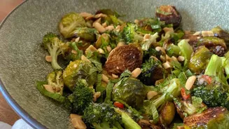 Broccoli v/s brussels sprouts: Which has a higher fiber content?