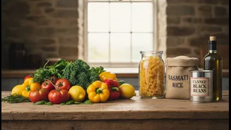 A Practical Shopping List Can Mix Fresh Produce With Useful Pantry Staples
