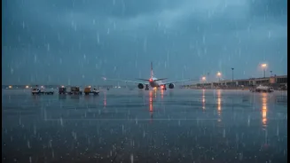 Monsoon Weather Makes Delhi Airport Runs A Planning Test Again