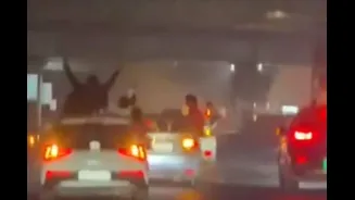 Video Shows Men Performing Reckless Car Stunts, Racing Through Delhi Roads