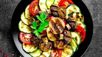 Neither Vegetable Is Universally Better: Mushrooms And Zucchini Fit Different Textures And Recipe Styles