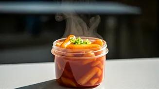 Korean tteokbokki jars trend in canteens