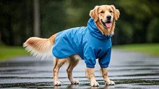 Buy Specialized Quick Dry Microfibre Pet Raincoats For Dogs