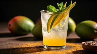 Try This Tangy Cumin Raw Mango Sparkling Soda Recipe Today