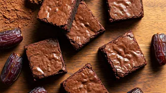 Social Media Feeds Love Fudgy Brownies Sweetened With Medjool Dates