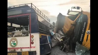20 Dead, Including 10 Women, After RTC Bus Collides With Truck In Telangana’s Ranga Reddy
