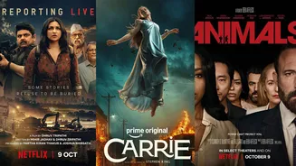 New OTT Releases This Week (October 5 To 9, 2026): Reporting Live, Carrie, Animals On Netflix, Amazon Prime Video, Apple TV And More