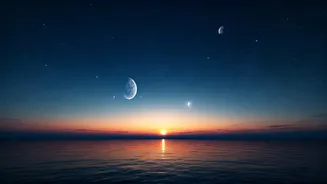 Rare Planetary Alignment Visible Low On Western Horizon Tonight