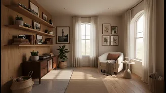 A Story-Led Interior Still Needs Clear Walkways And Useful Storage