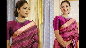 Sobhita Dhulipala’s Magenta Saree Is A Masterclass In Modern Indian Wear