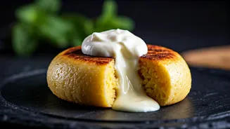Try This Shocking Baked Rasgulla And Cheese Fusion Today