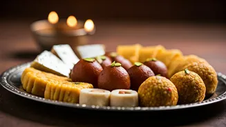 Enjoy Diwali With These Festive Indian Sweets
