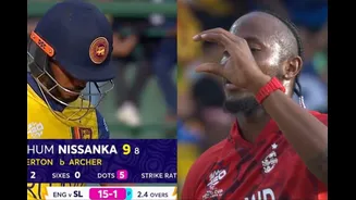 Jofra Archer Gives Savage Send-Off To Sri Lanka Opener Pathum Nissanka, Video Goes Viral