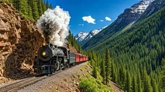 Ride Through the Rockies: The Scenic Durango & Silverton Narrow Gauge Railroad Adventure