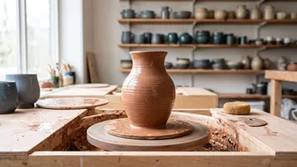 Pottery Classes Combine Creativity With A Repetitive Physical Process