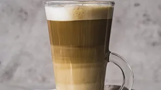 The drink layers tea bitterness coffee intensity and milk Makes The Reader Consequence Of Dirty matcha combines matcha with an espresso shot Cleare...