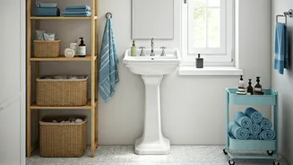 Maximize Your Small Bathroom: Smart Storage Solutions for Pedestal Sinks