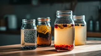 Heal Your Gut Problems Using Easy Homemade Fermented Probiotic Tonics
