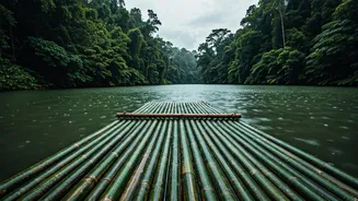 Trade Boats For Bamboo Rafts This Monsoon Season