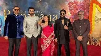 Ramayana world premiere in LA: Ranbir Kapoor and Sai Pallavi greet fans as Yash walks in with Radhika Pandit