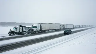 Massive Pileup in Michigan: Snowstorm Causes Chaos