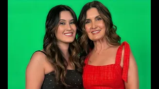 Fátima Bernardes se une à filha em novo projeto na web: 'Nunca imaginamos'