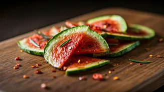 Turn Waste Watermelon Rinds Into Delicious Spice-Infused Slow-Baked Crisps