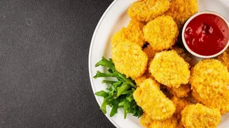 Quick and tasty: Spiced yam nuggets