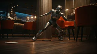 Robot's Plate-Smashing Rampage and Unplanned Dance Moves Captivate Social Media