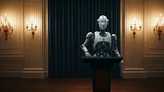Robot Steals the Spotlight: A Humanoid's Historic White House Debut