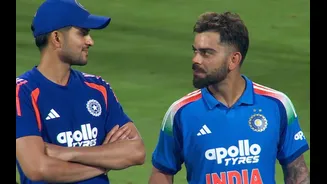 Kohli closes in on Gill at the top of men's ODI batters' rankings