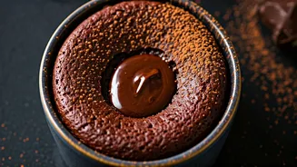 Indulge Guilt-Free: Trace's Decadent Chocolate Lava Baked Oats