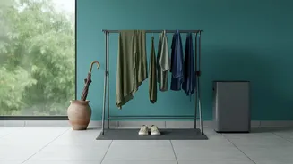 Build A Plan For A Monsoon Drying Zone Around Wet Laundry, Then Add Shoes And Umbrellas