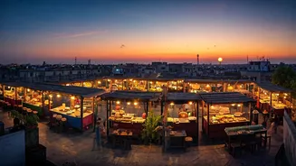Rooftop Food Markets Are Delhi’s Summer Survival Plan
