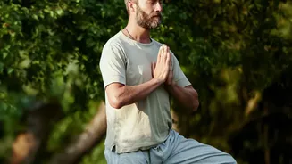 How Practising Near A Wall For Support Fits Into Tree Pose Variations In Yoga