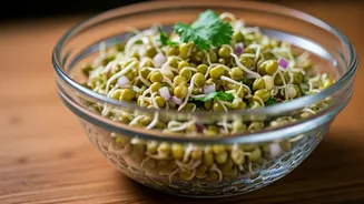 Sprouted Green Moong Salad Is Perfect Easy To Digest Protein