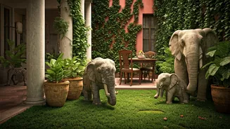 Parineeti & Raghav's Delhi Abode: A Garden Oasis & Vintage Charm