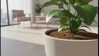Let Potting Mix Dry Slightly Before Reaching For The Watering Can