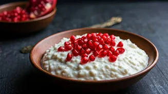This Viral Monsoon Curd Rice Bowl Uses Pomegranate Pearls