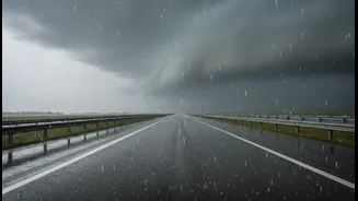 Heavy Rain May Slow Highway Travel This Weekend